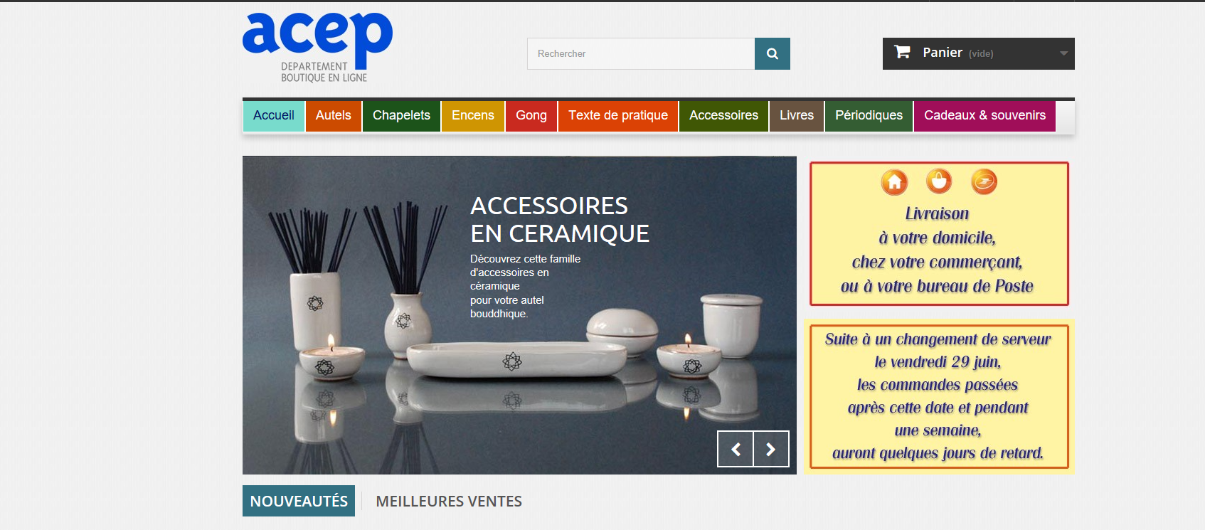 Connexion réussie pour Acep entre sa gestion commerciale Sage et son site ecommerce PrestaShop Connexion réussie pour Acep entre sa gestion commerciale Sage et son site ecommerce PrestaShop