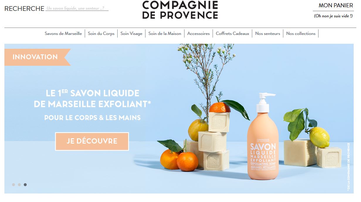 Connexion réussie pour La Compagnie de Provence entre sa gestion commerciale Sage et son site ecommerce PrestaShop Connexion réussie pour La Compagnie de Provence entre sa gestion commerciale Sage et son site ecommerce PrestaShop