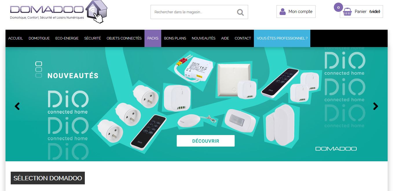 Connexion réussie pour Domadoo entre sa gestion commerciale Sage et son site ecommerce PrestaShop Connexion réussie pour Domadoo entre sa gestion commerciale Sage et son site ecommerce PrestaShop