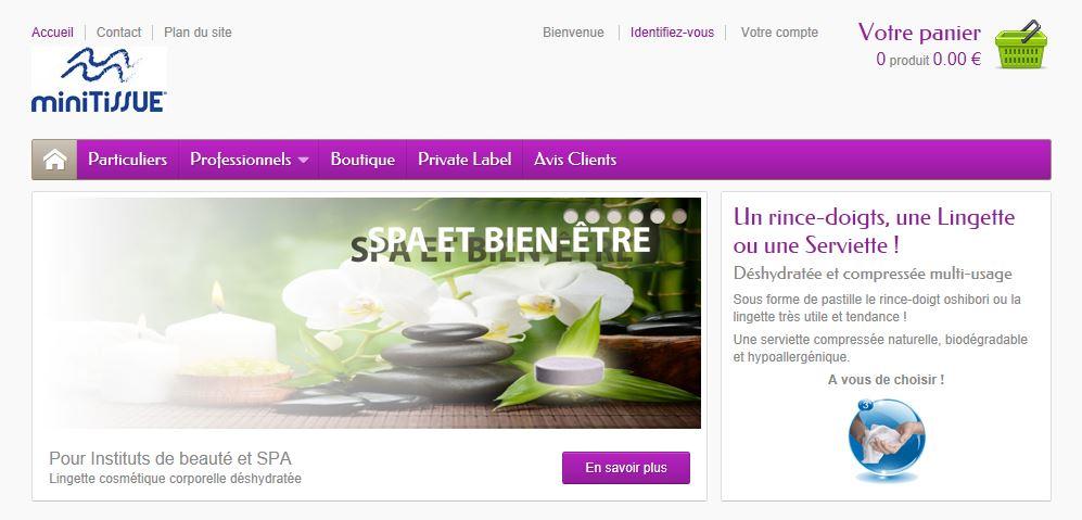 Minitissue utilise le connecteur Atoo-Sync GesCom EBP PrestaShop