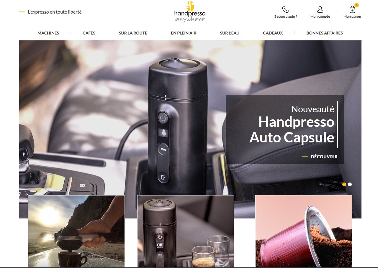 Connexion réussie pour Handpresso entre sa gestion commerciale Sage et son site ecommerce PrestaShop Connexion réussie pour Handpresso entre sa gestion commerciale Sage et son site ecommerce PrestaShop
