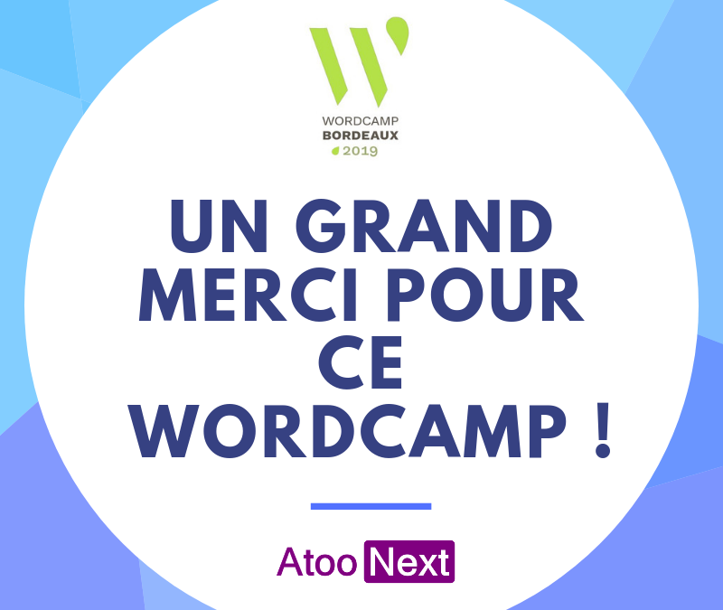 Encore une belle journée au WordCamp Bordeaux