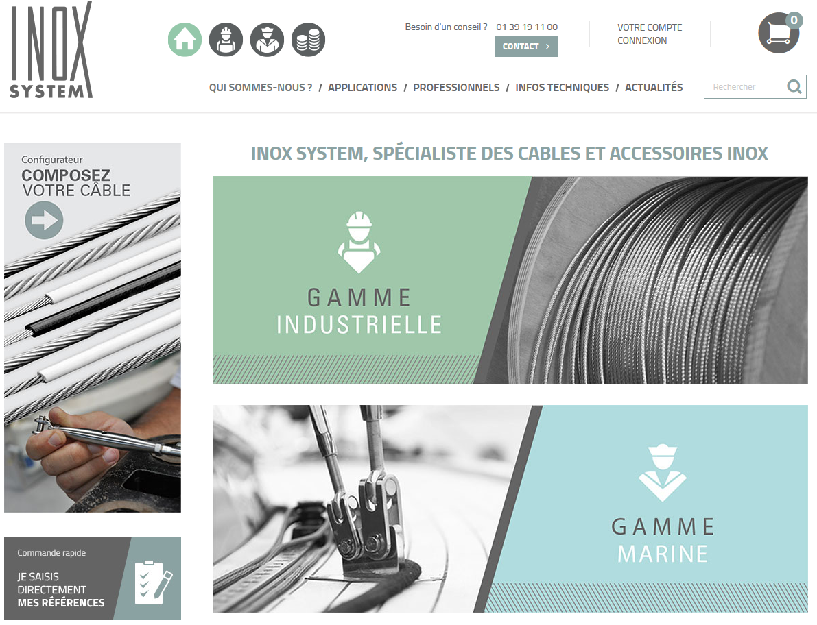 Connexion réussie pour Inox System entre sa gestion commerciale Sage et son site ecommerce PrestaShop Connexion réussie pour Inox System entre sa gestion commerciale Sage et son site ecommerce PrestaShop