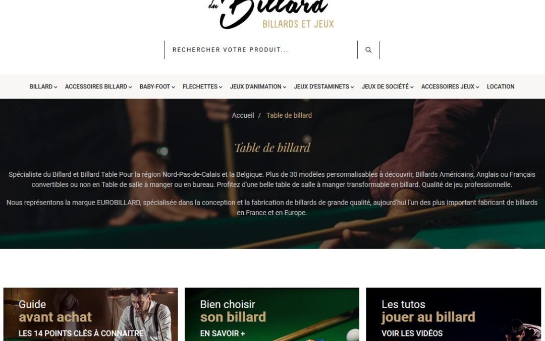 LA MAISON DU BILLARD