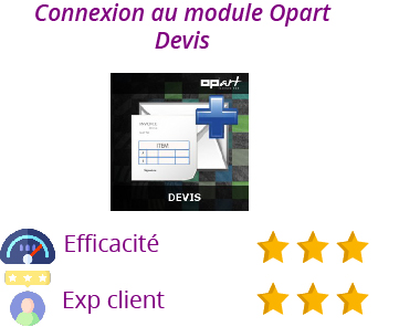 fonctionnalité-opart-devis fonctionnalité opart devis