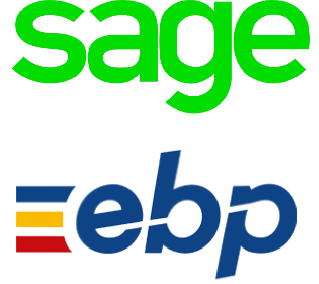 ebp-sage Logo ERP Sage et EBP