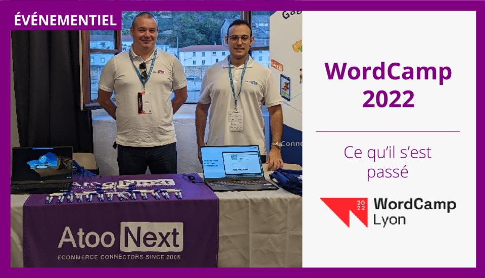 WordCamp Paris, Atoo Next éditeur de logiciels